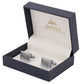 Alvaro Castagnino Silver Coloured Cufflink for Men