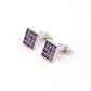 Alvaro Castagnino Purple Coloured Cufflink for Men