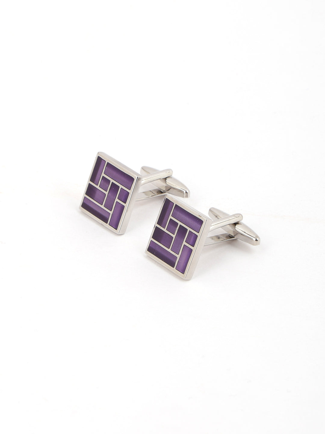 Alvaro Castagnino Purple Coloured Cufflink for Men