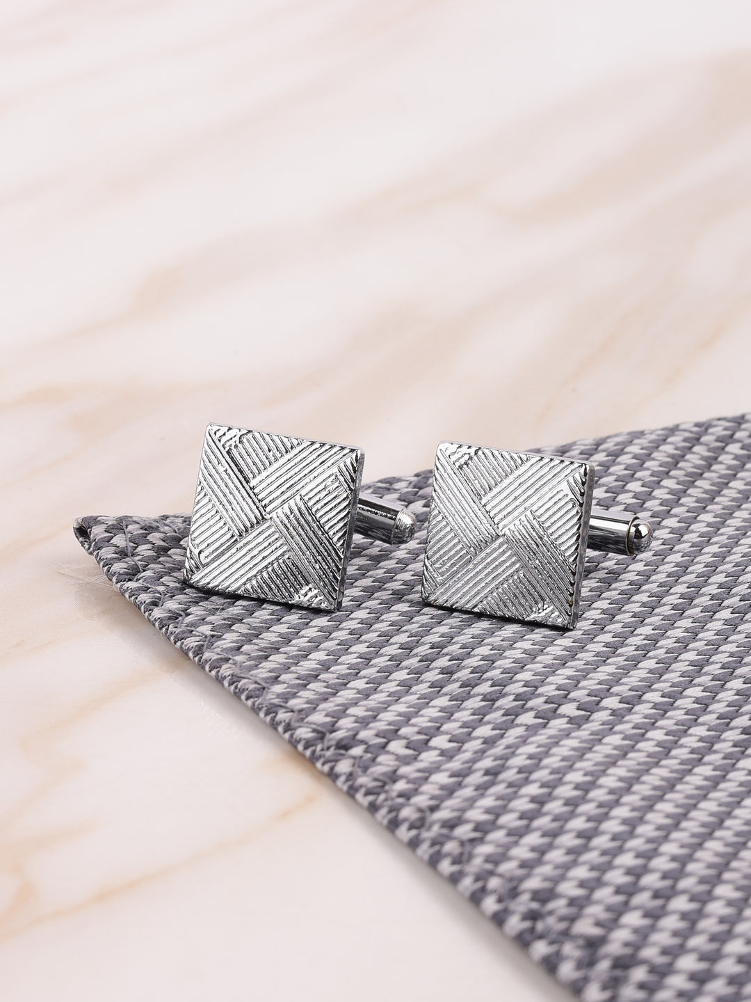 Alvaro Castagnino Grey Coloured Cufflink for Men