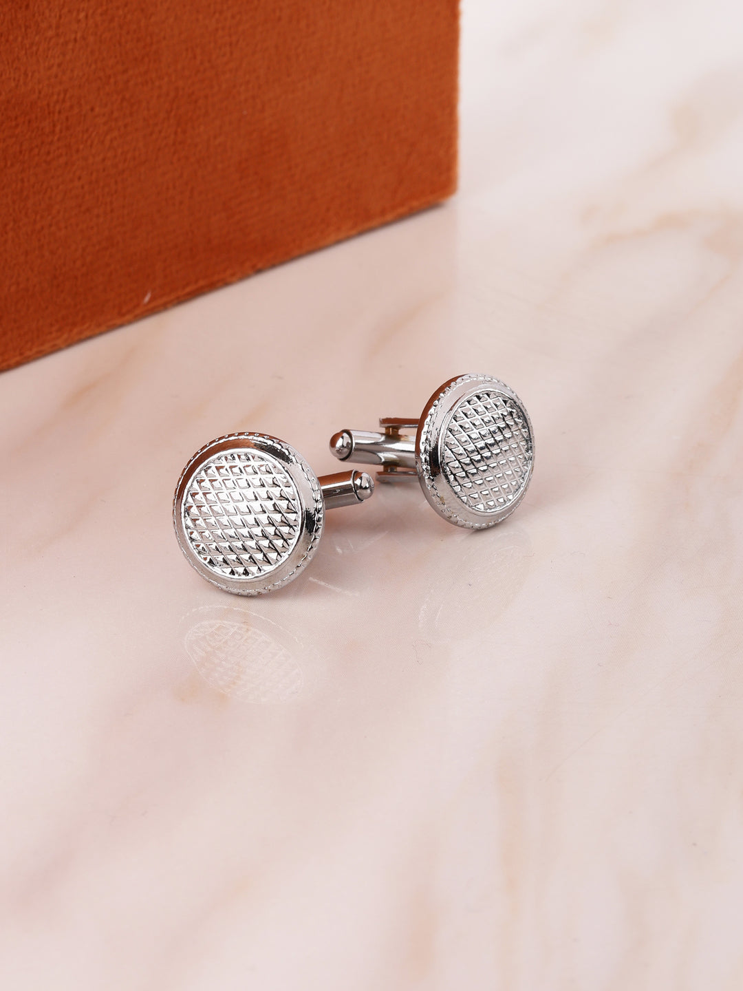 Alvaro Castagnino Silver Coloured Cufflink for Men