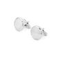 Alvaro Castagnino Silver Coloured Cufflink for Men