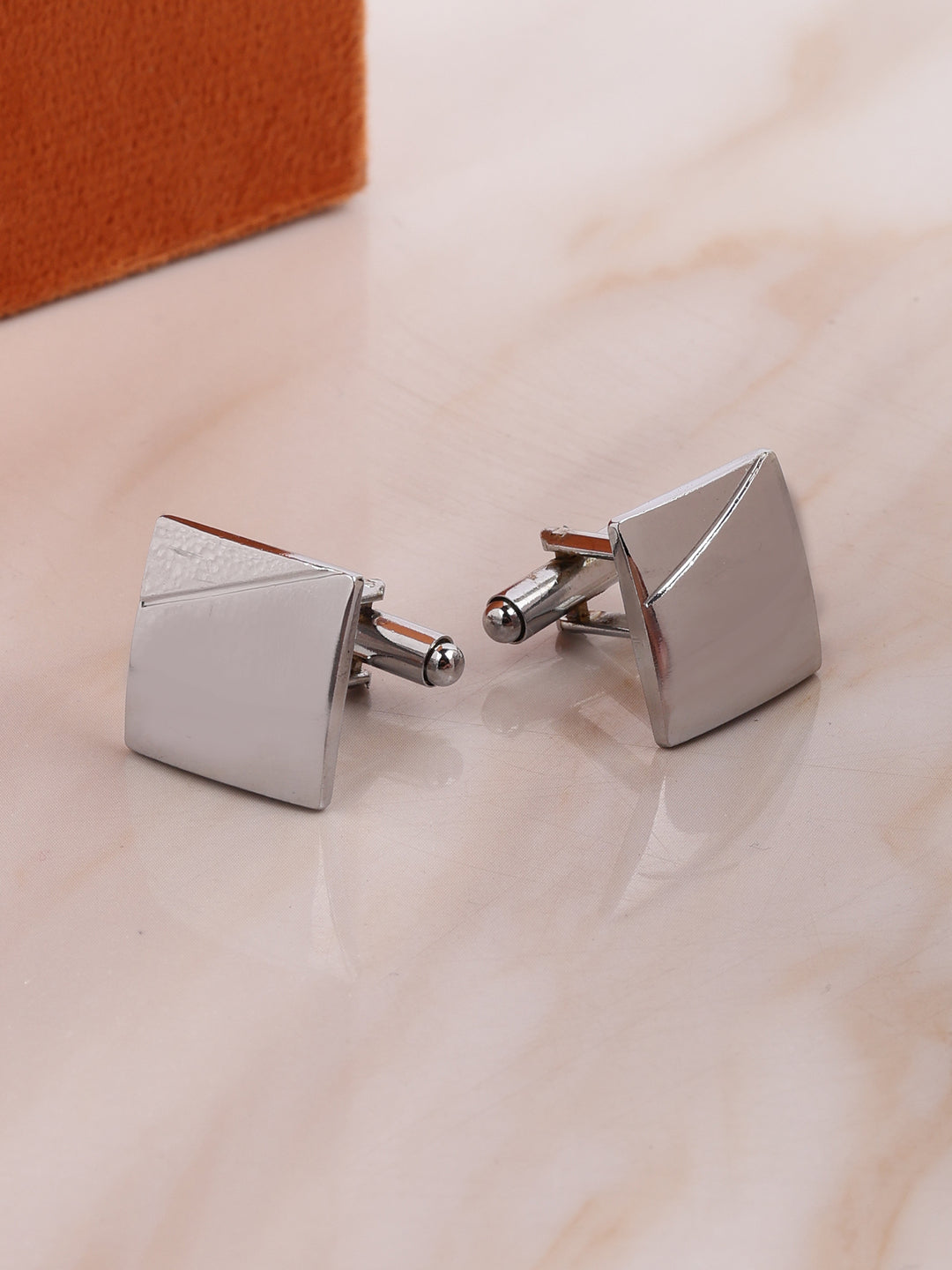 Alvaro Castagnino Silver Coloured Cufflink for Men