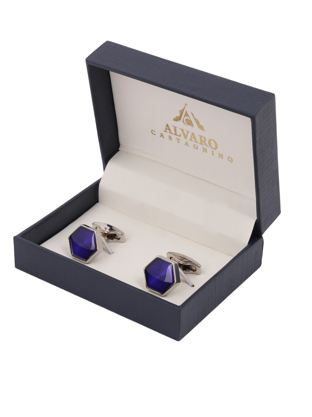 Alvaro Castagnino Blue Coloured Cufflink for Men