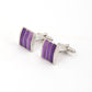 Alvaro Castagnino Purple Coloured Cufflink for Men