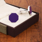 Alvaro Castagnino Purple Coloured Cufflink for Men
