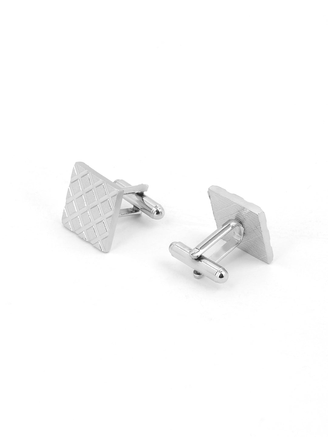 Alvaro Castagnino Silver Coloured Cufflink for Men