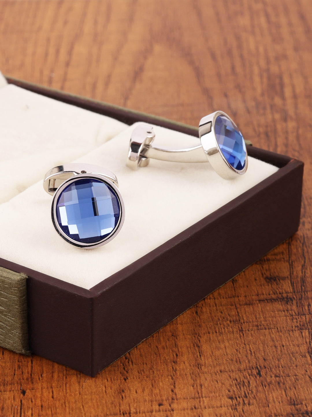 Alvaro Castagnino Blue Coloured Cufflink for Men