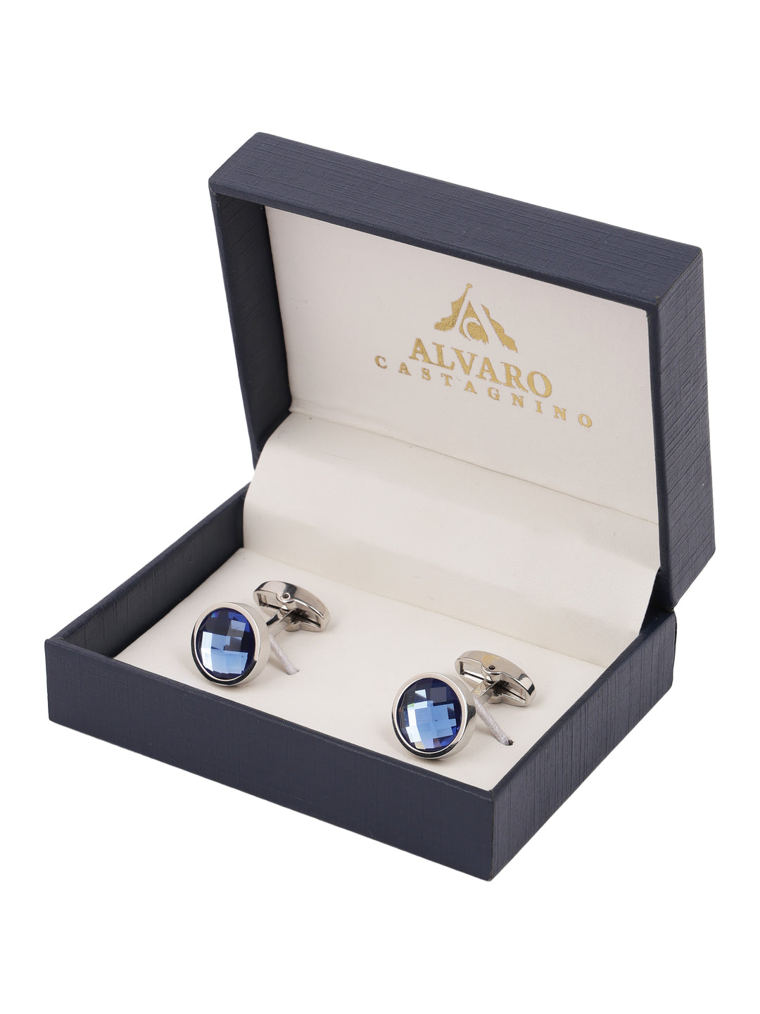 Alvaro Castagnino Blue Coloured Cufflink for Men
