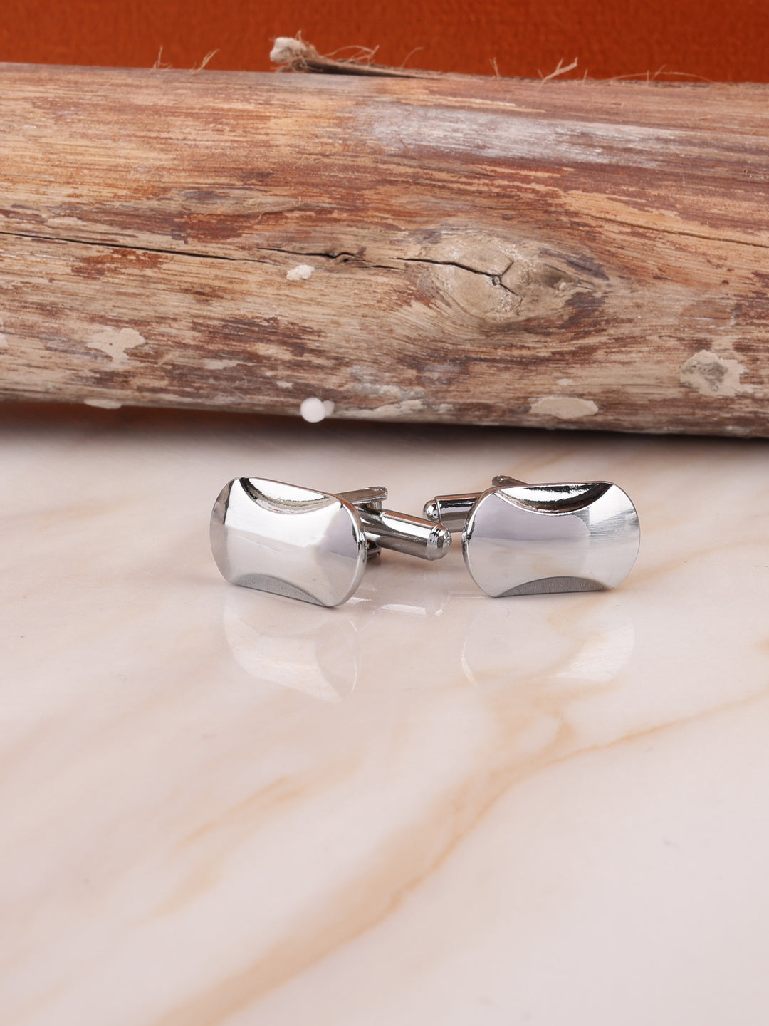 Alvaro Castagnino Silver Coloured Cufflink for Men