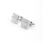 Alvaro Castagnino Silver Coloured Cufflink for Men