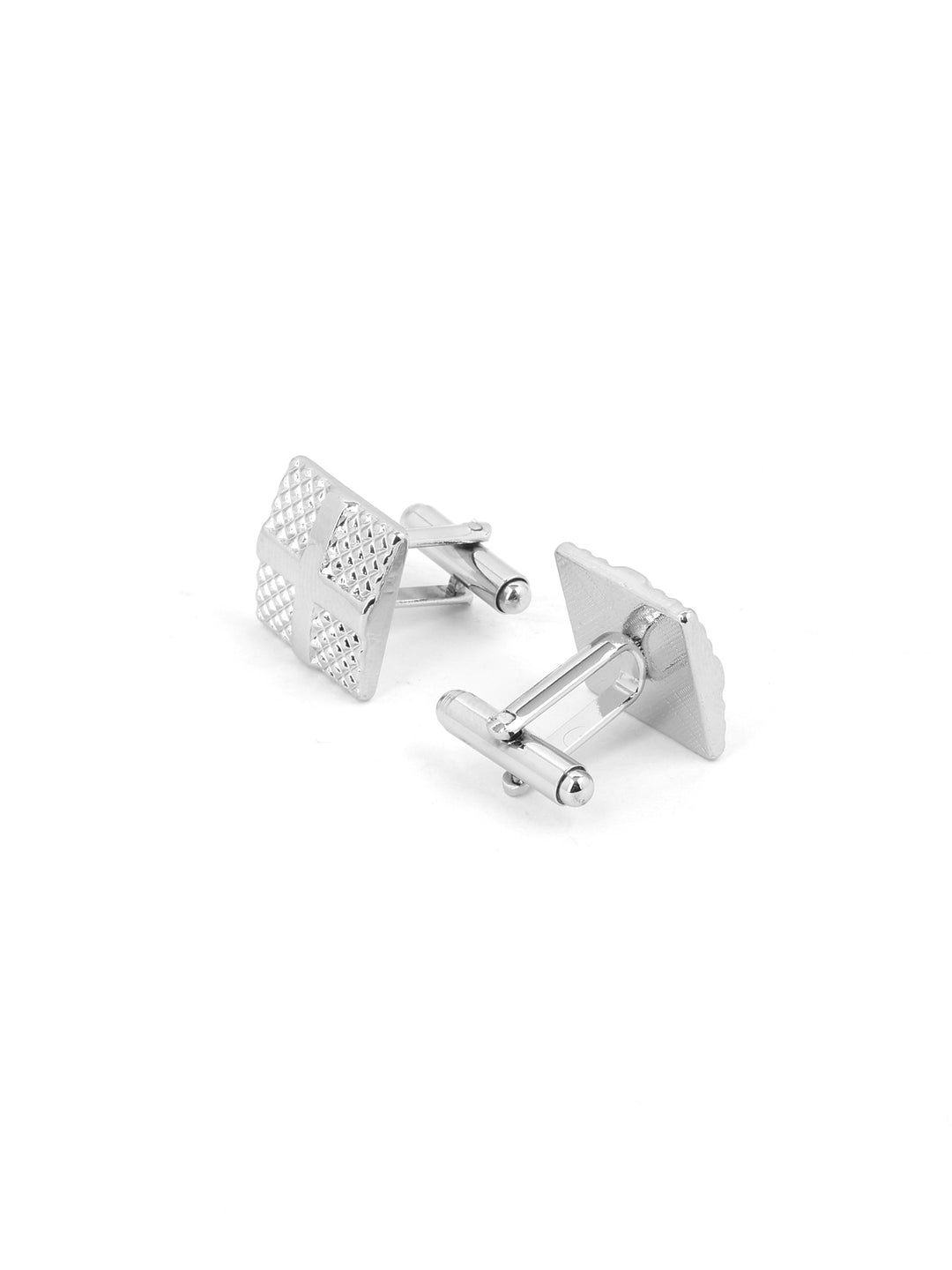Alvaro Castagnino Silver Coloured Cufflink for Men