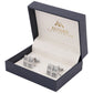 Alvaro Castagnino Silver Coloured Cufflink for Men