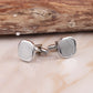 Alvaro Castagnino Silver Coloured Cufflink for Men