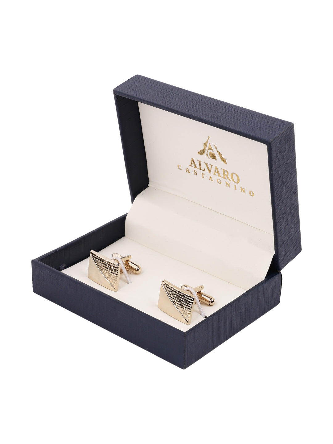 Alvaro Castagnino Golden Coloured Cufflink for Men