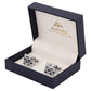 Alvaro Castagnino Silver Coloured Cufflink for Men