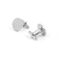 Alvaro Castagnino Silver Coloured Cufflink for Men