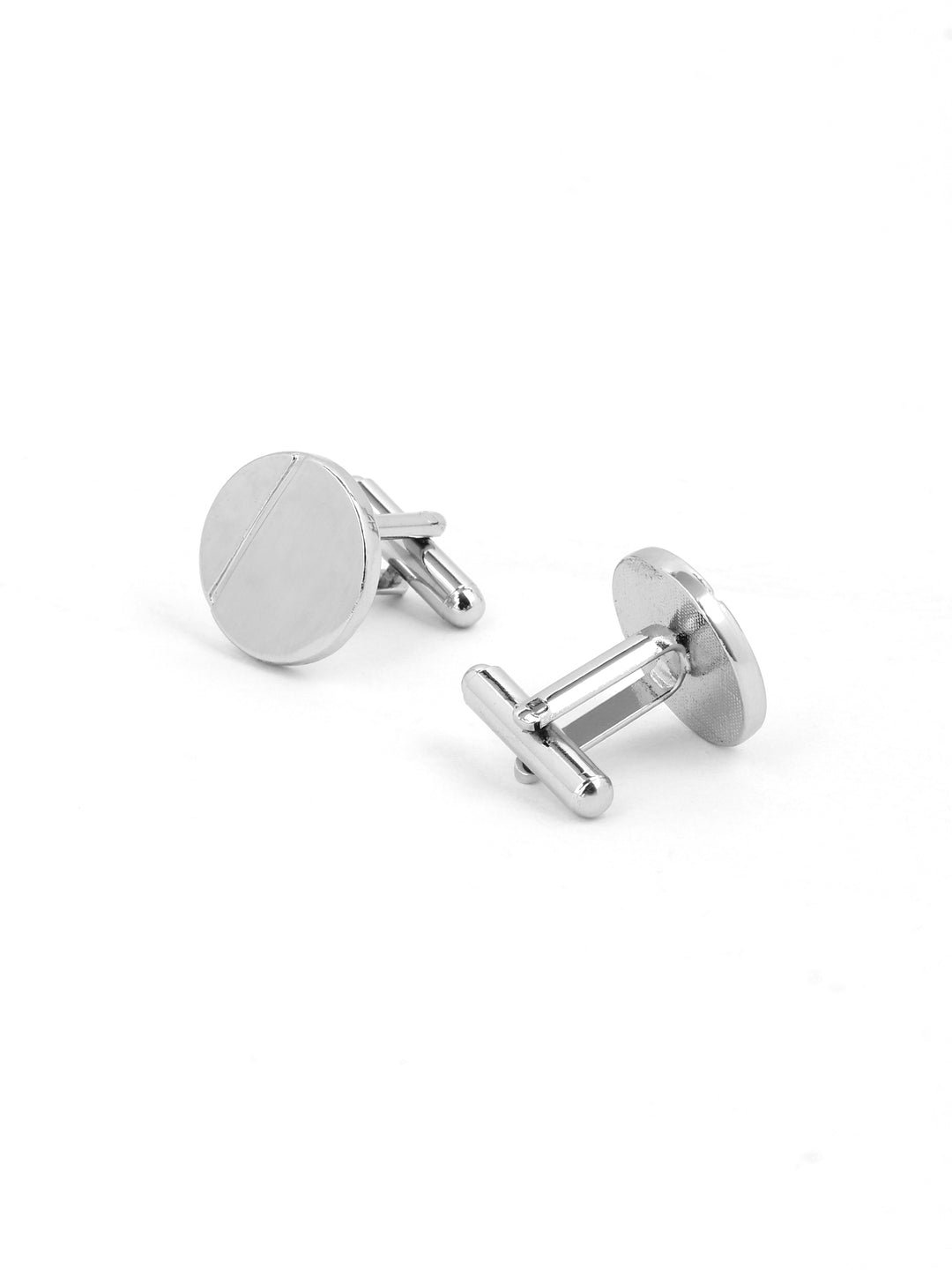 Alvaro Castagnino Silver Coloured Cufflink for Men