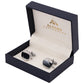 Alvaro Castagnino Silver Coloured Cufflink for Men
