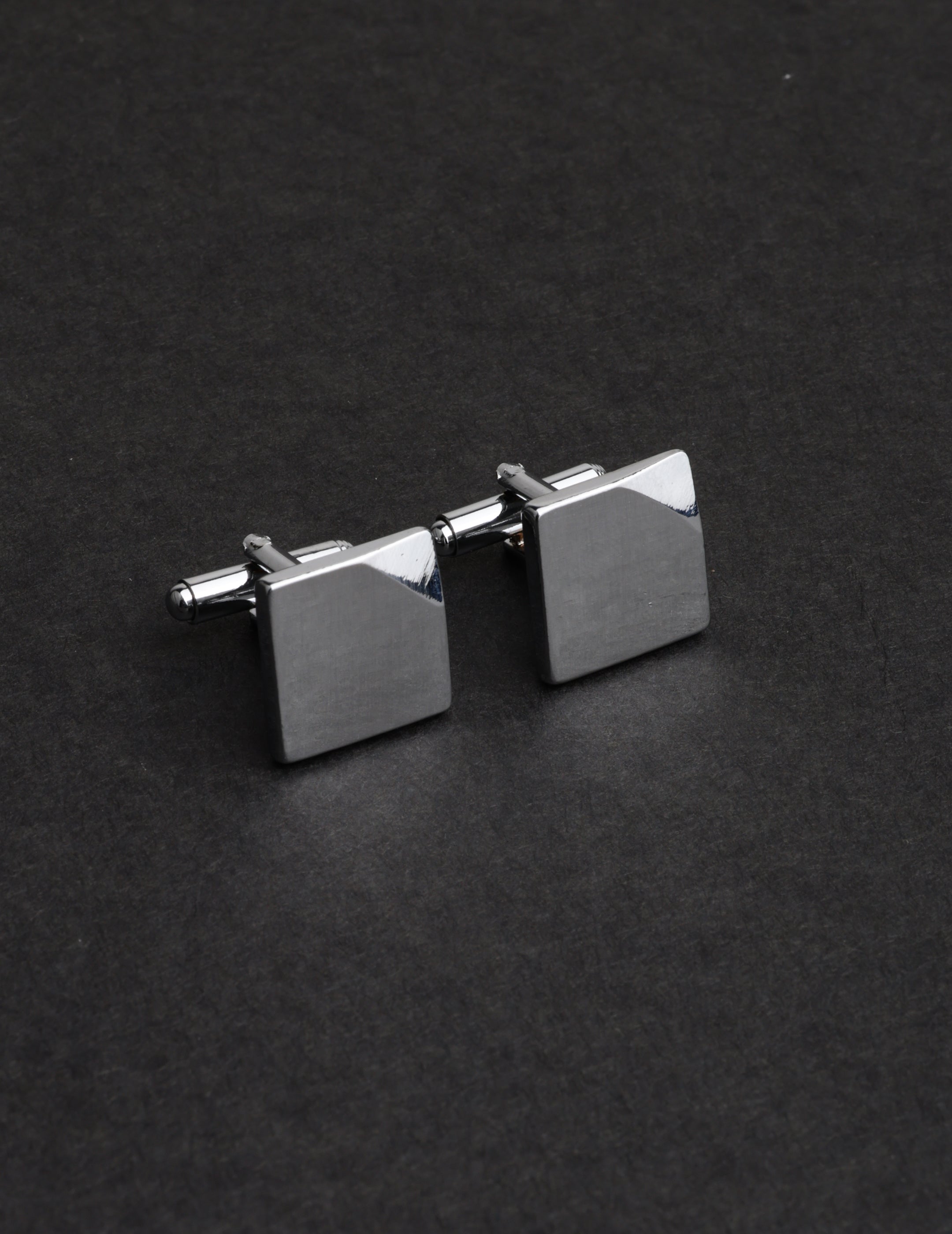 Angled Edge Designer Cufflink