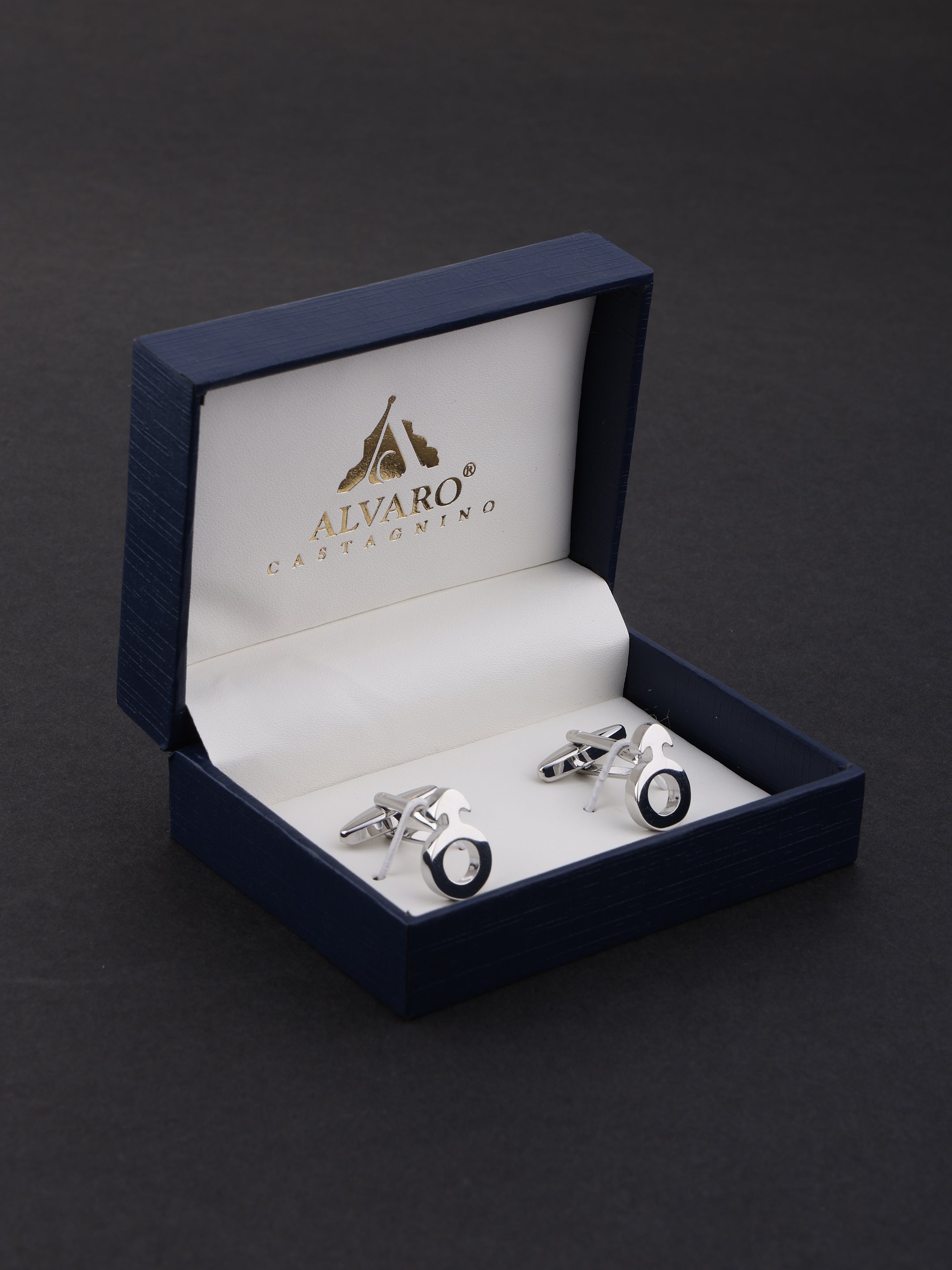 Silver Bicycle Sports Cufflinks