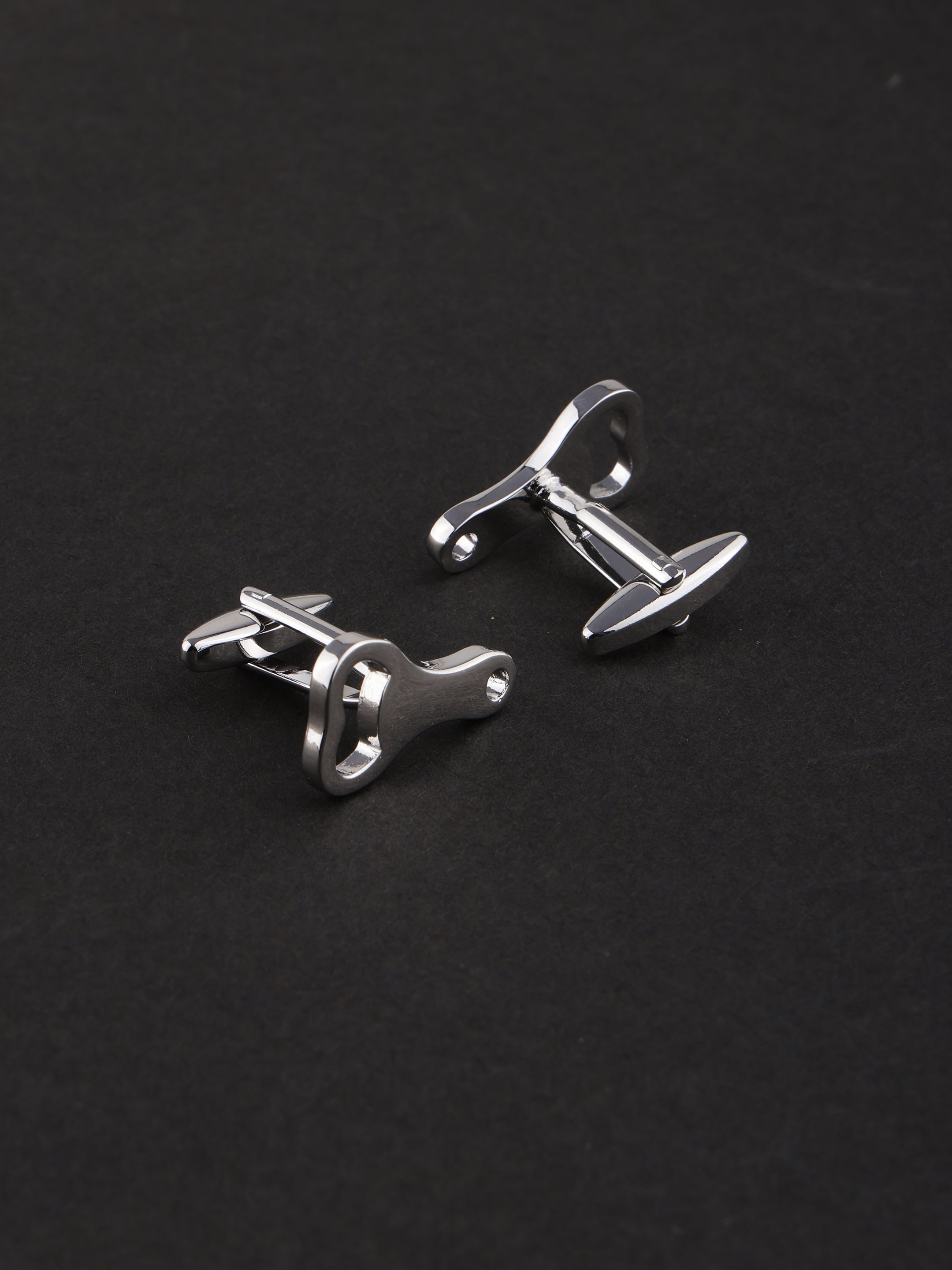 Bottle Opener Silver Cufflinks