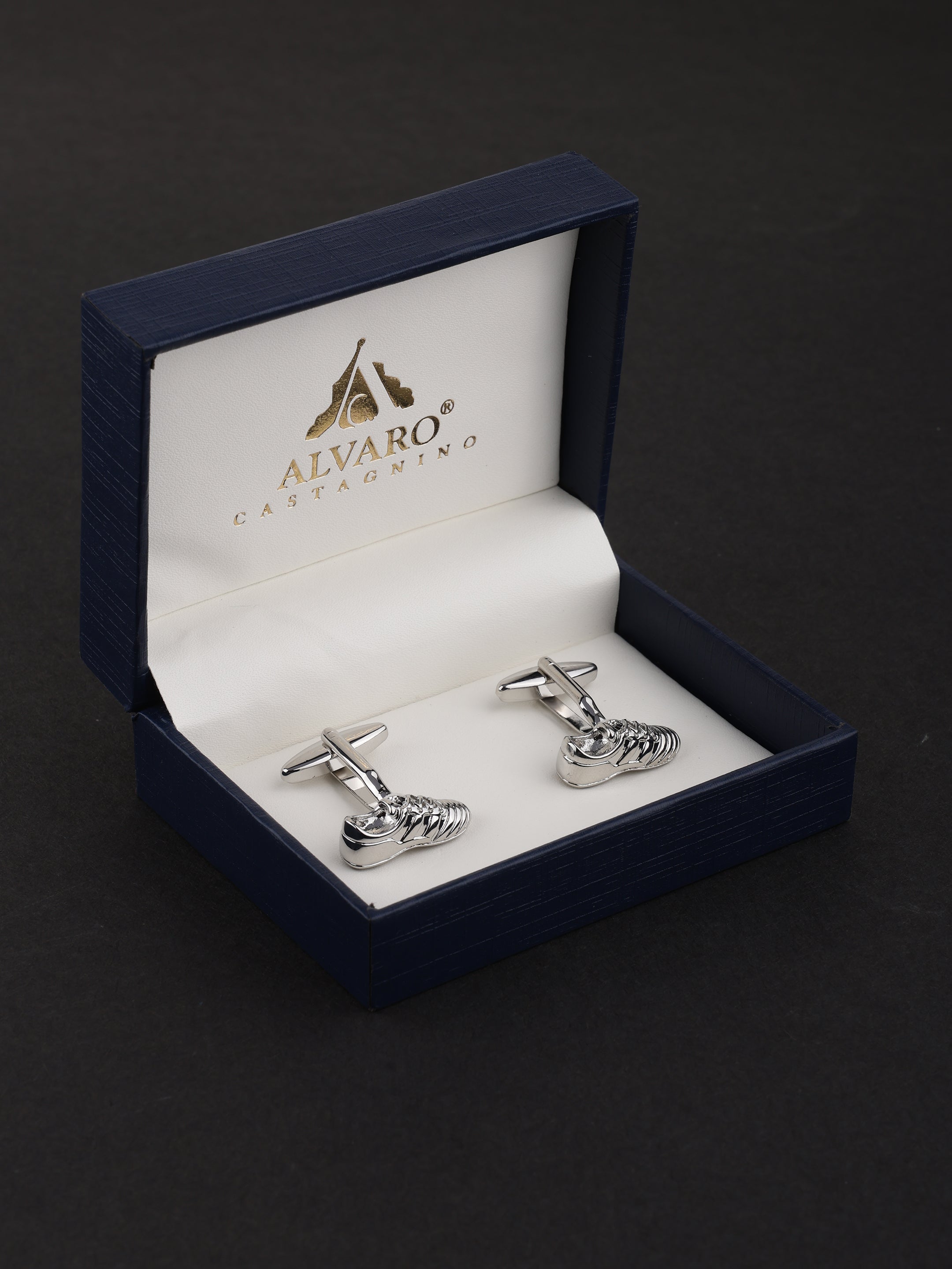Sneaker Silver Cufflinks