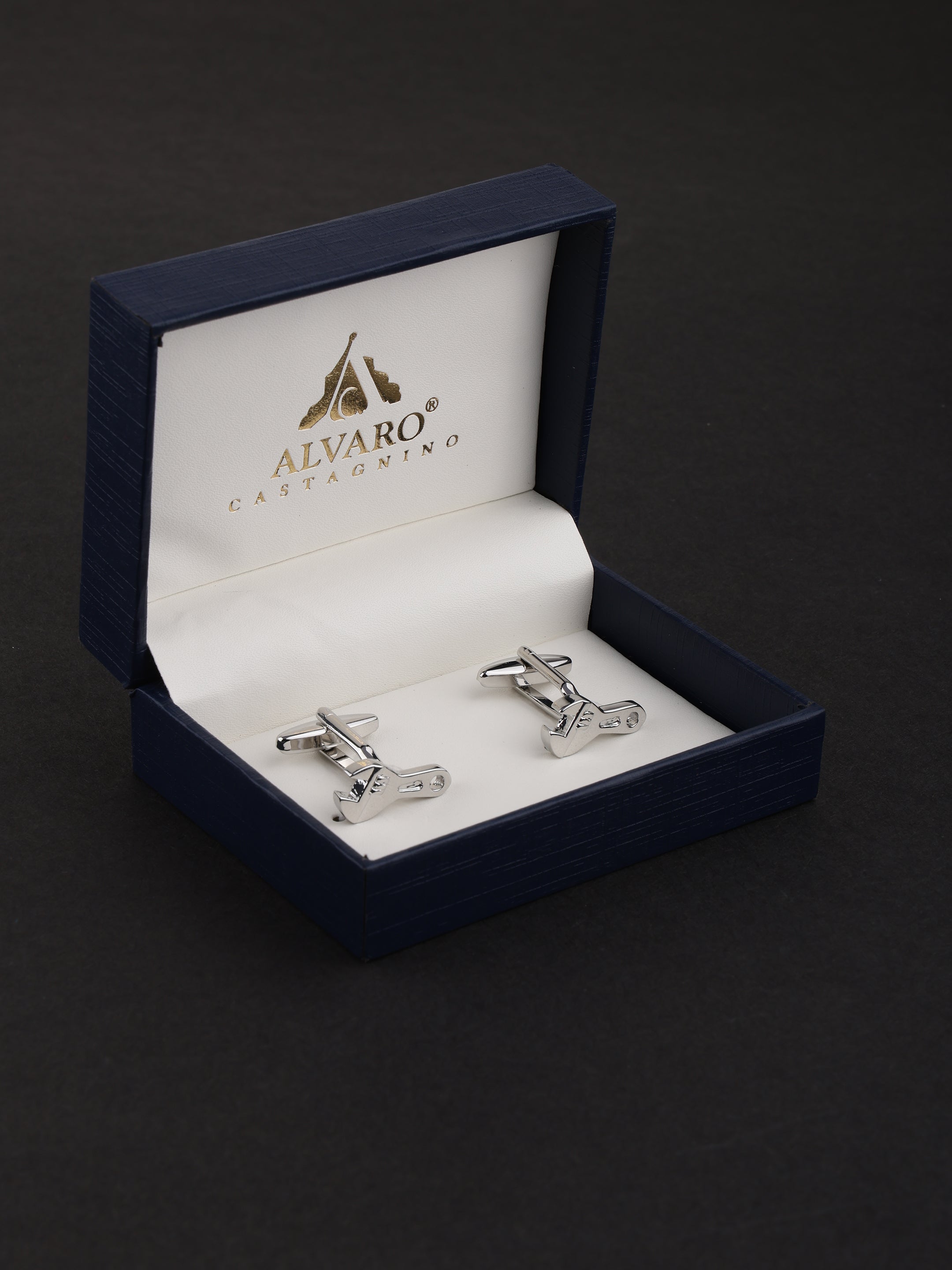 Wrench Silver Cufflinks