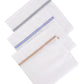 Alvaro Castagnino Men Pack Of 3 Striped Pure Cotton Handkerchief