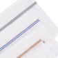Alvaro Castagnino Men Pack Of 3 Striped Pure Cotton Handkerchief