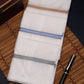 Alvaro Castagnino Men Pack Of 3 Striped Pure Cotton Handkerchief