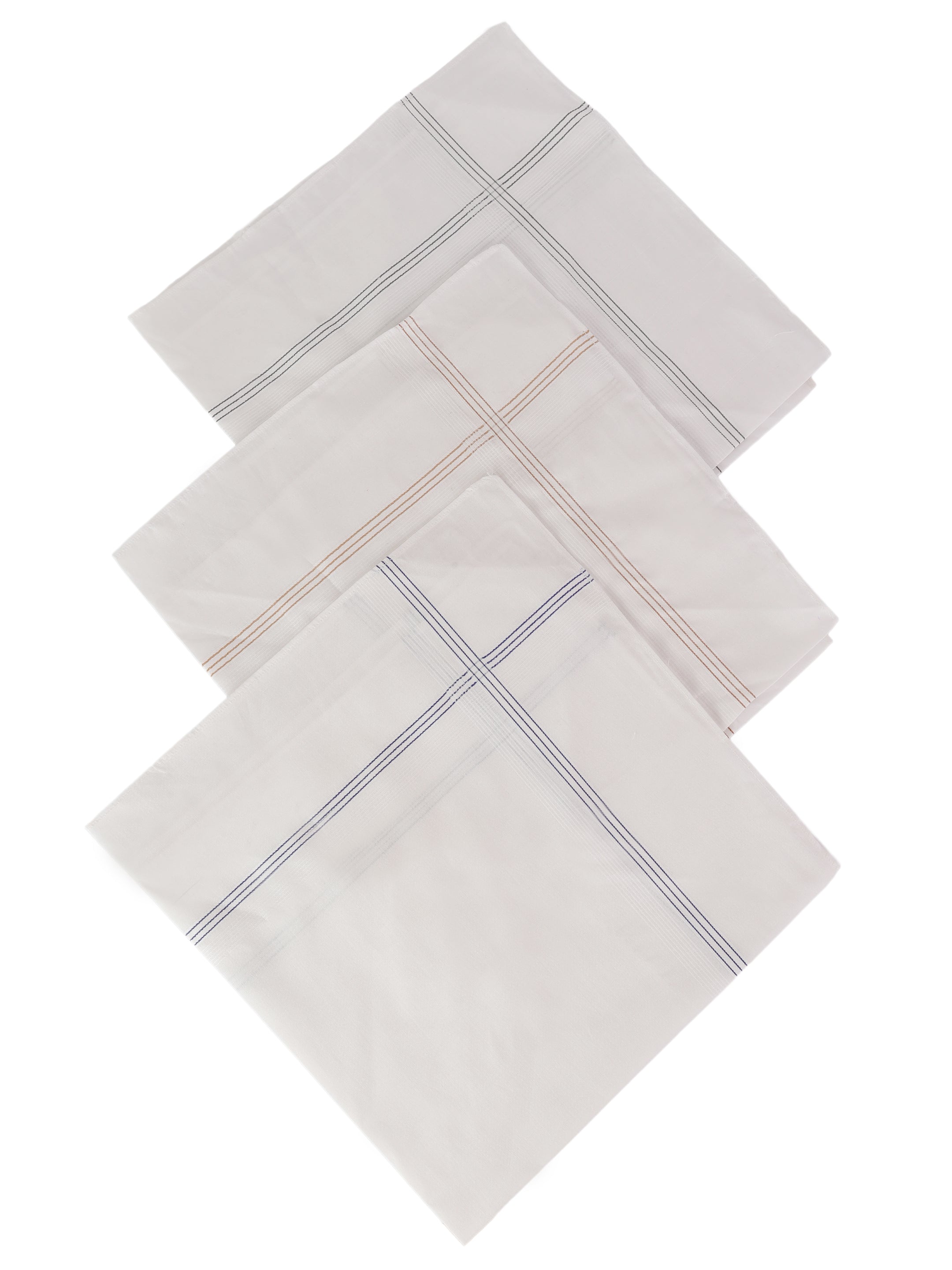 Elegant Pastel Cotton Handkerchiefs