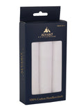 Alvaro Castagnino Men Pack Of 3 White Pure Cotton Handkerchief