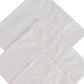 Alvaro Castagnino Men Pack Of 3 White Pure Cotton Handkerchief