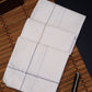 Alvaro Castagnino Men Pack Of 3 Striped Pure Cotton Handkerchief