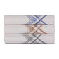 Alvaro Castagnino Men Pack Of 3 Striped Pure Cotton Handkerchief
