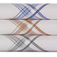 Alvaro Castagnino Men Pack Of 3 Striped Pure Cotton Handkerchief