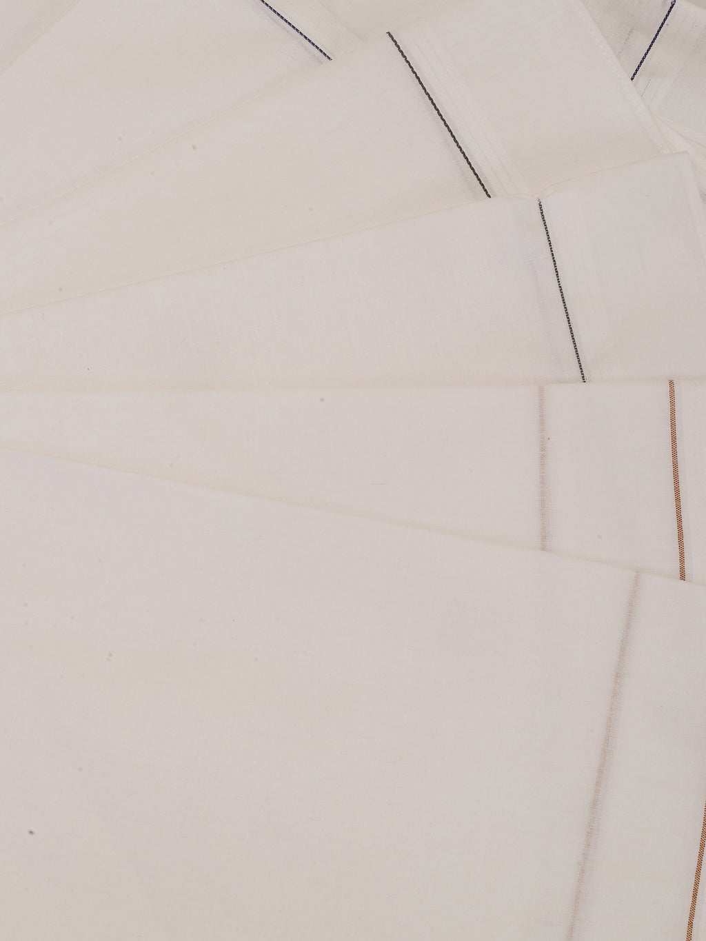 Alvaro Castagnino Men Pack Of 6 Striped Pure Cotton Handkerchief