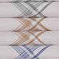 Alvaro Castagnino Men Pack Of 6 Striped Pure Cotton Handkerchief