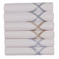 Alvaro Castagnino Men Pack Of 6 Striped Pure Cotton Handkerchief