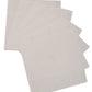 Alvaro Castagnino Men Pack Of 6 White Pure Cotton Handkerchief