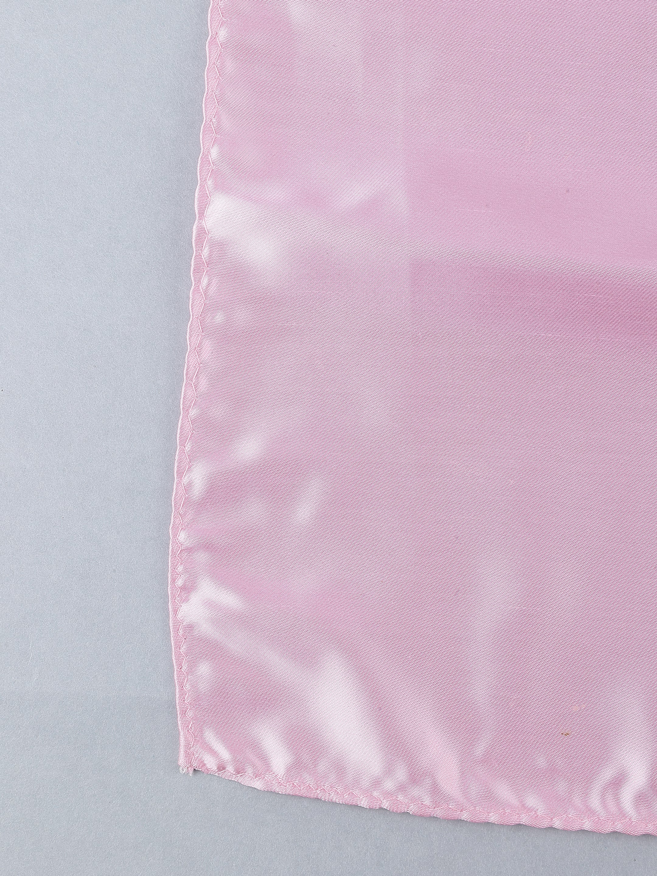 Baby Pink Solid Pocket Square