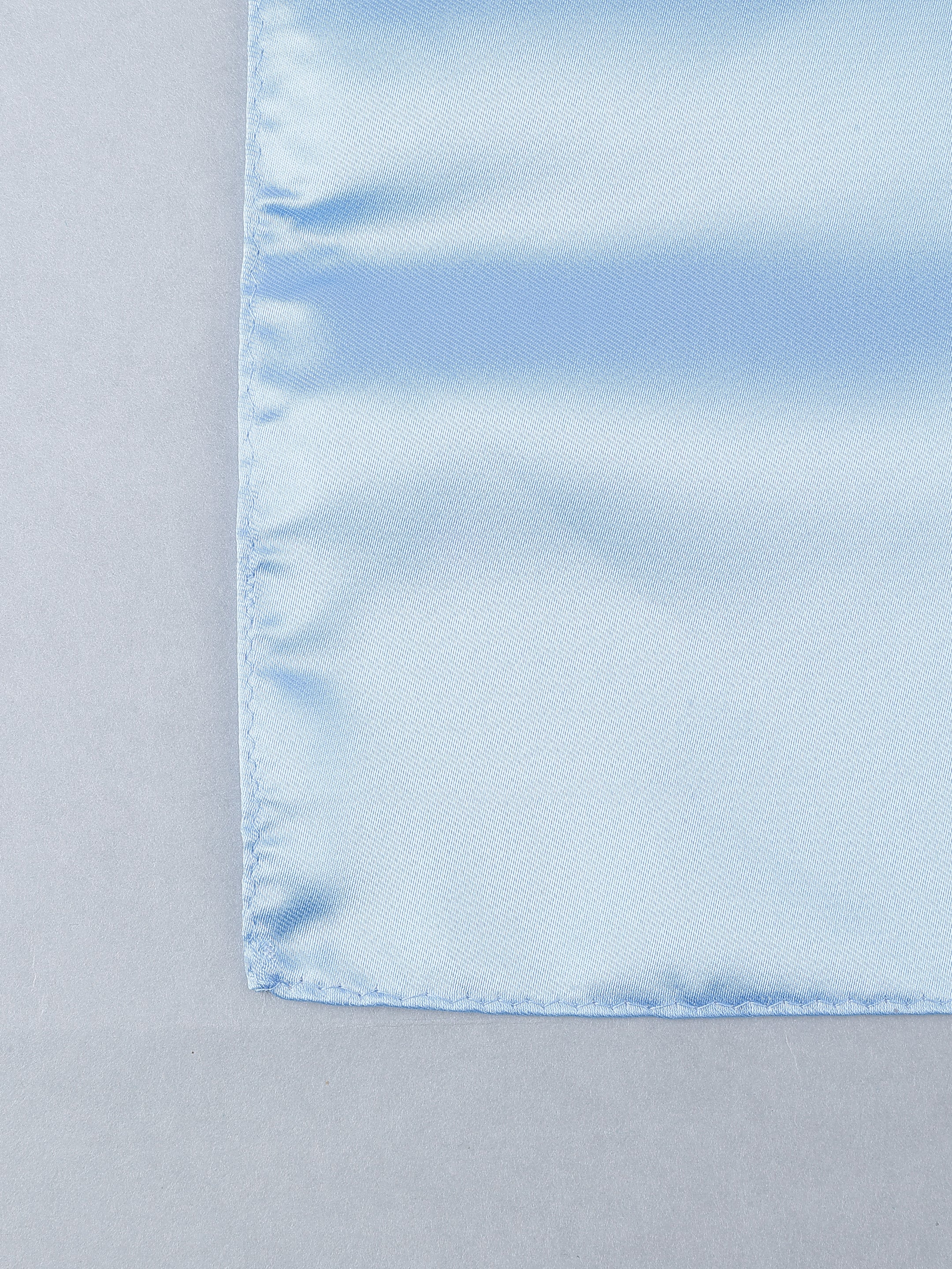 Sky Blue Solid Pocket Square