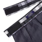 Alvaro Castagnino Men Black & Grey Checked Cravat