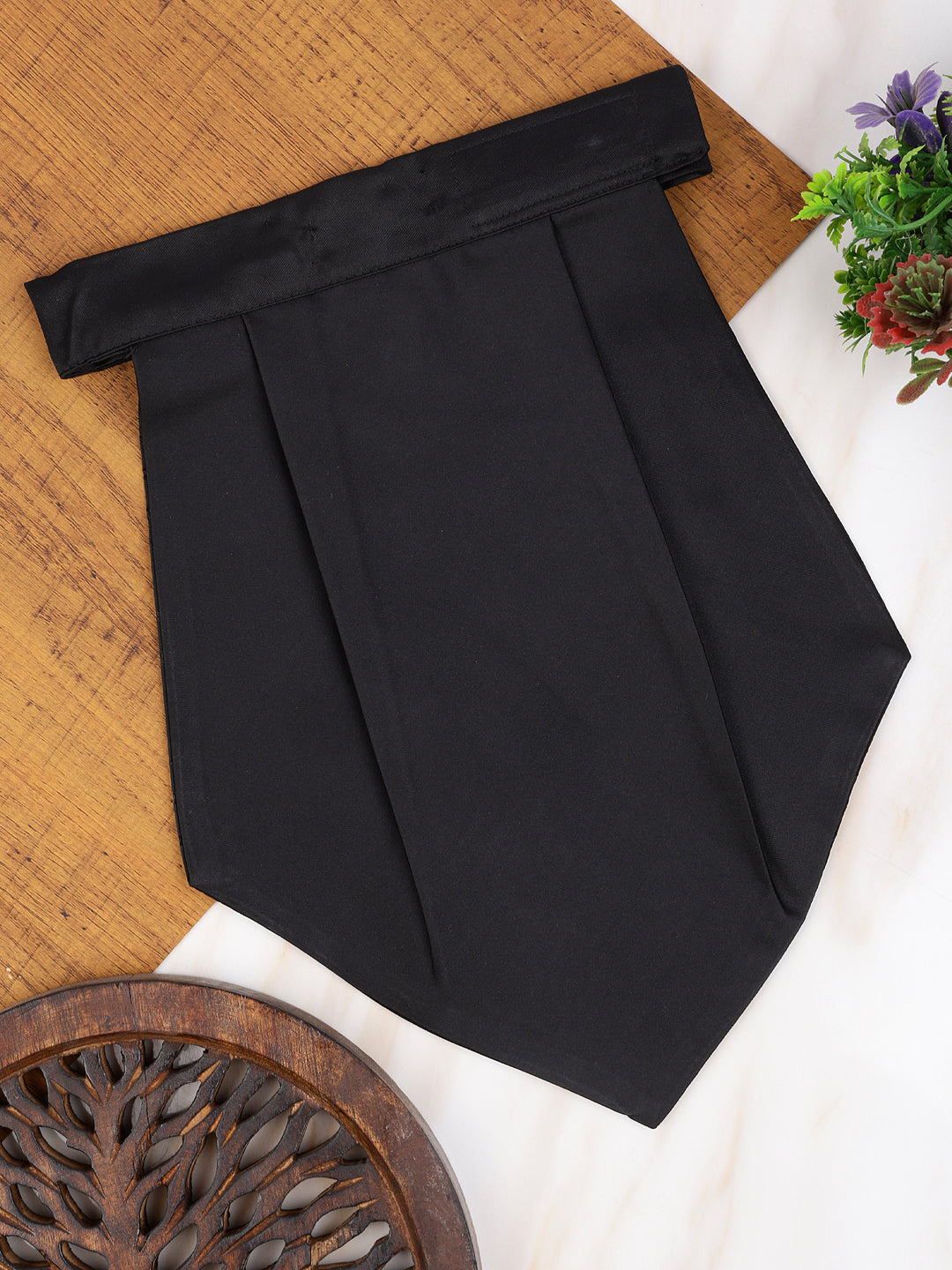 Alvaro Castagnino Men Black Solid cravat