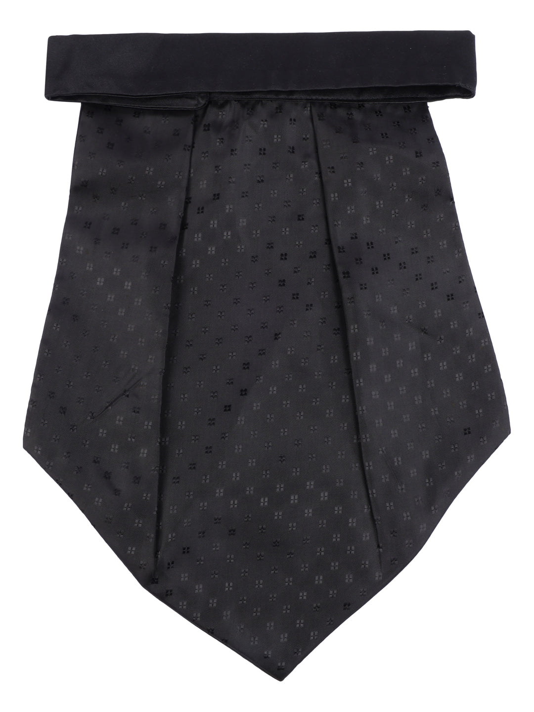 Black Solid Cravat