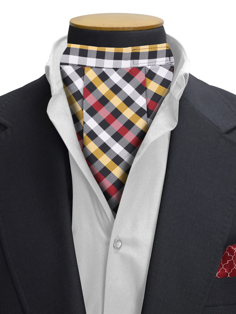 Alvaro Castagnino Men Multi Checked Cravat