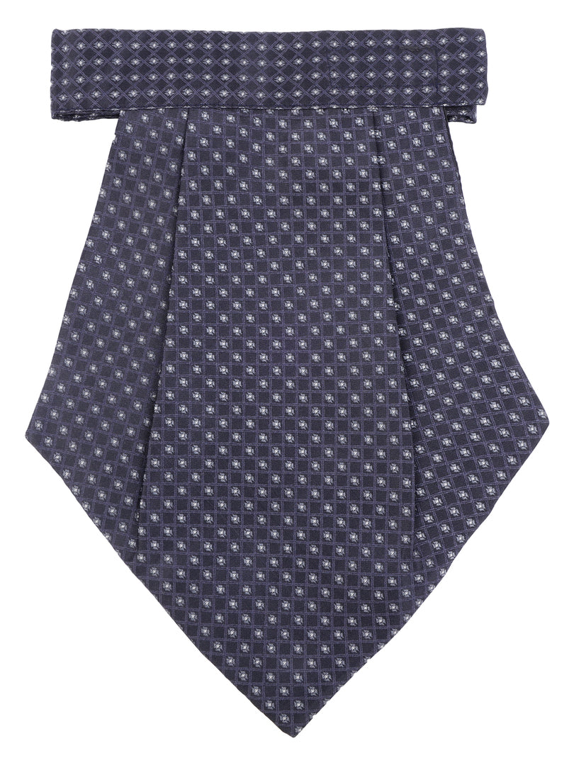 Alvaro Castagnino Men Blue & White Printed Cravat