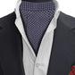 Alvaro Castagnino Men Blue & White Printed Cravat