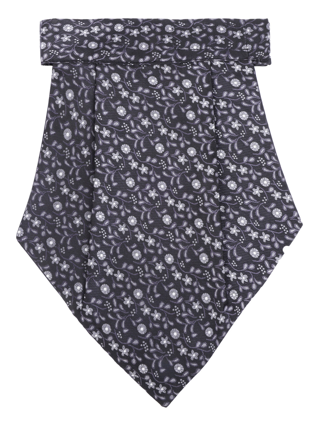 Alvaro Castagnino Men Black & Grey Printed Cravat